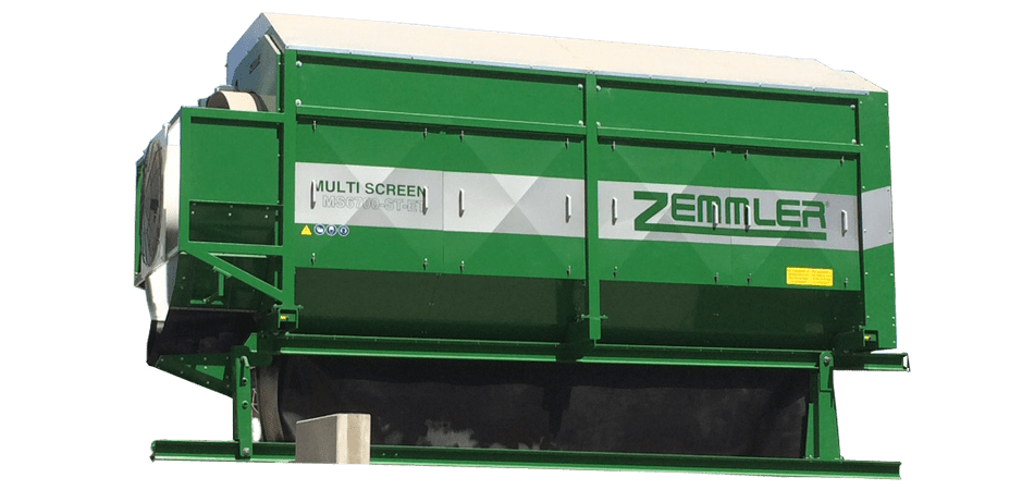 MS6700 – stationäre Doppeltrommel-Siebanlage – Zemmler Siebanlagen GmbH